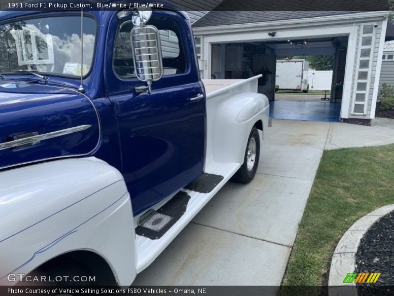 Blue/White / Blue/White 1951 Ford F1 Pickup Custom