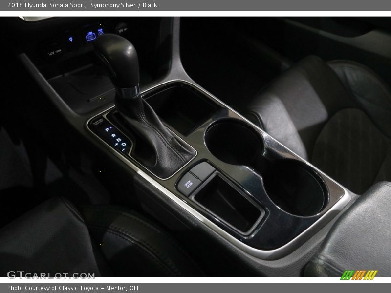 Symphony Silver / Black 2018 Hyundai Sonata Sport