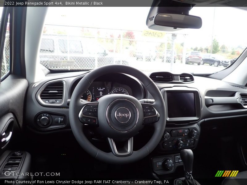 Dashboard of 2022 Renegade Sport 4x4