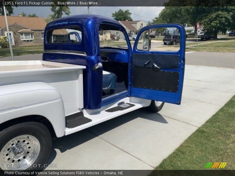 Blue/White / Blue/White 1951 Ford F1 Pickup Custom