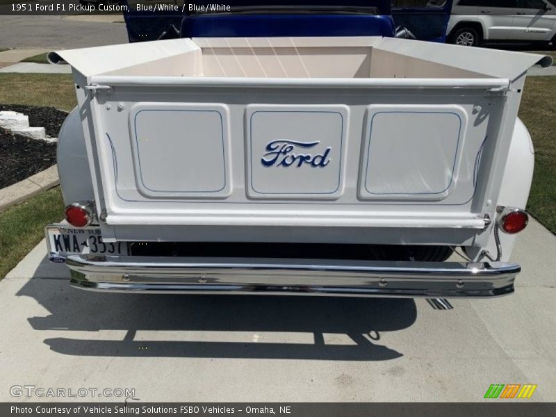 Blue/White / Blue/White 1951 Ford F1 Pickup Custom