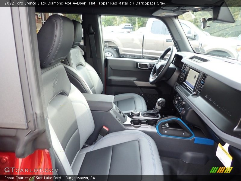 Front Seat of 2022 Bronco Black Diamond 4x4 4-Door