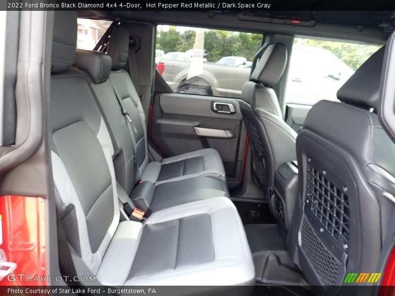 Rear Seat of 2022 Bronco Black Diamond 4x4 4-Door