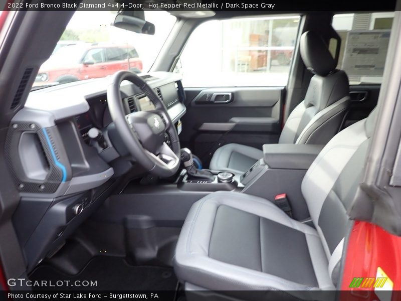 Hot Pepper Red Metallic / Dark Space Gray 2022 Ford Bronco Black Diamond 4x4 4-Door
