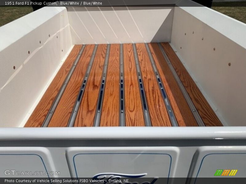 Blue/White / Blue/White 1951 Ford F1 Pickup Custom
