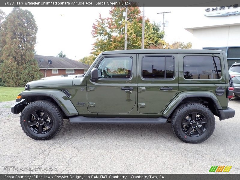  2023 Wrangler Unlimited Sahara Altitude 4x4 Sarge Green