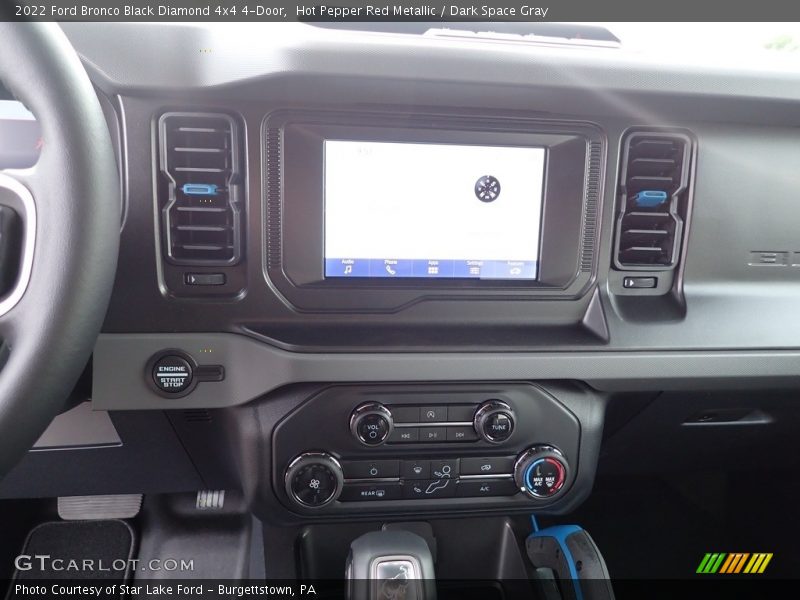 Controls of 2022 Bronco Black Diamond 4x4 4-Door