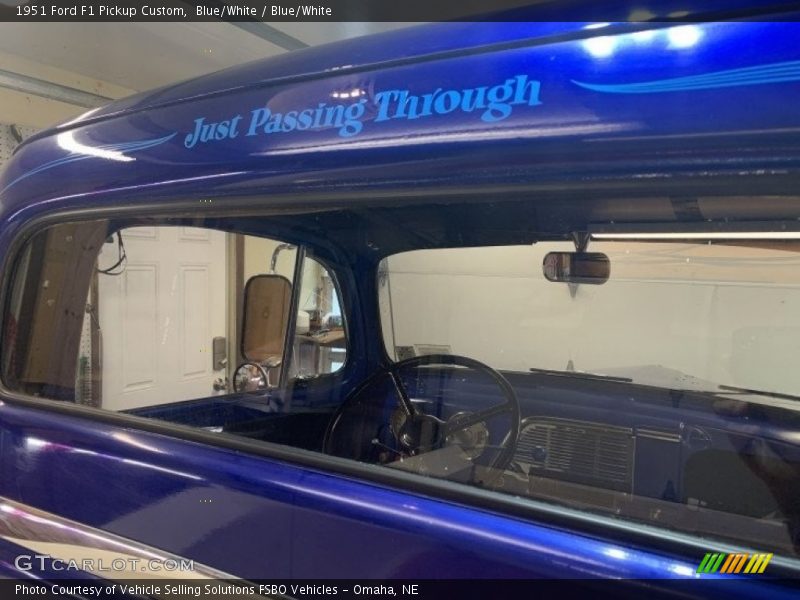 Blue/White / Blue/White 1951 Ford F1 Pickup Custom