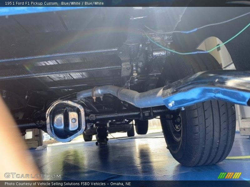 Blue/White / Blue/White 1951 Ford F1 Pickup Custom