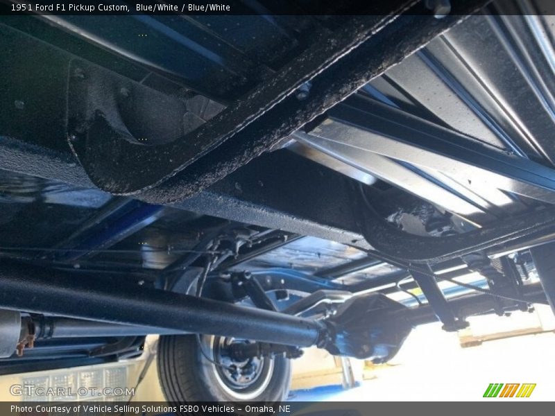 Blue/White / Blue/White 1951 Ford F1 Pickup Custom