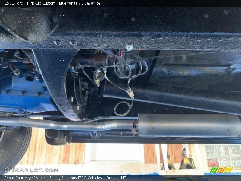 Blue/White / Blue/White 1951 Ford F1 Pickup Custom
