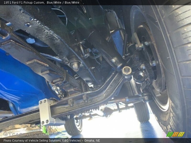 Blue/White / Blue/White 1951 Ford F1 Pickup Custom