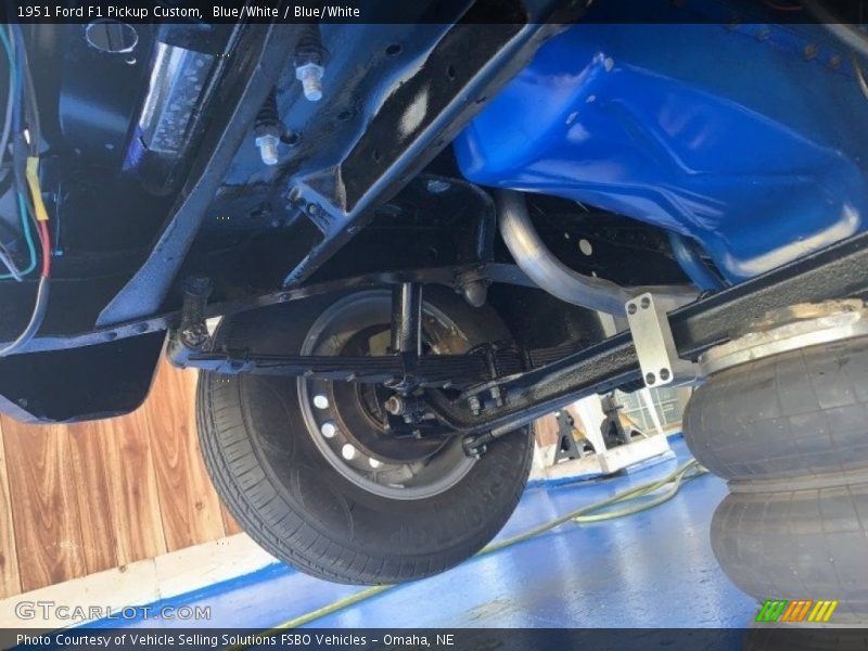 Blue/White / Blue/White 1951 Ford F1 Pickup Custom