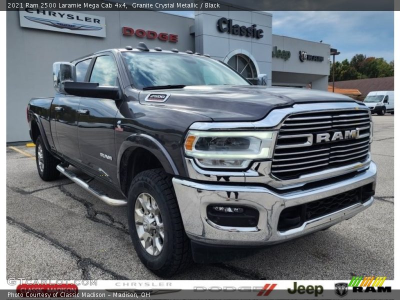 Granite Crystal Metallic / Black 2021 Ram 2500 Laramie Mega Cab 4x4