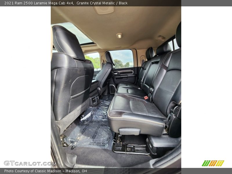 Rear Seat of 2021 2500 Laramie Mega Cab 4x4