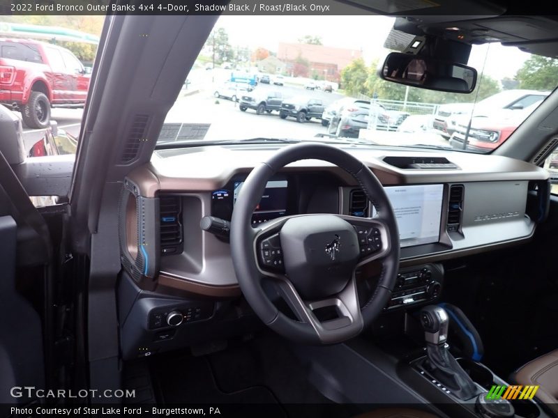 Shadow Black / Roast/Black Onyx 2022 Ford Bronco Outer Banks 4x4 4-Door