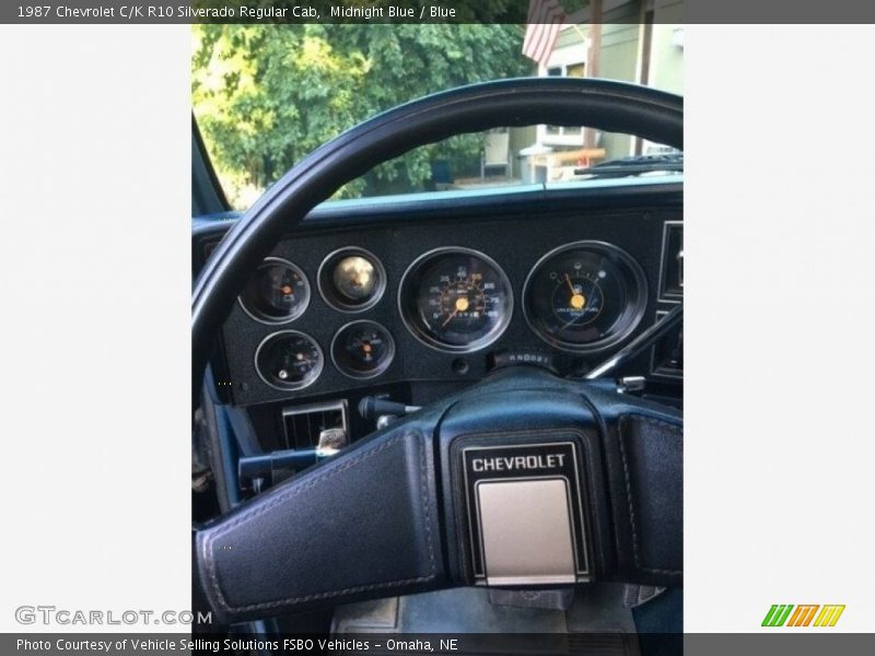 Midnight Blue / Blue 1987 Chevrolet C/K R10 Silverado Regular Cab
