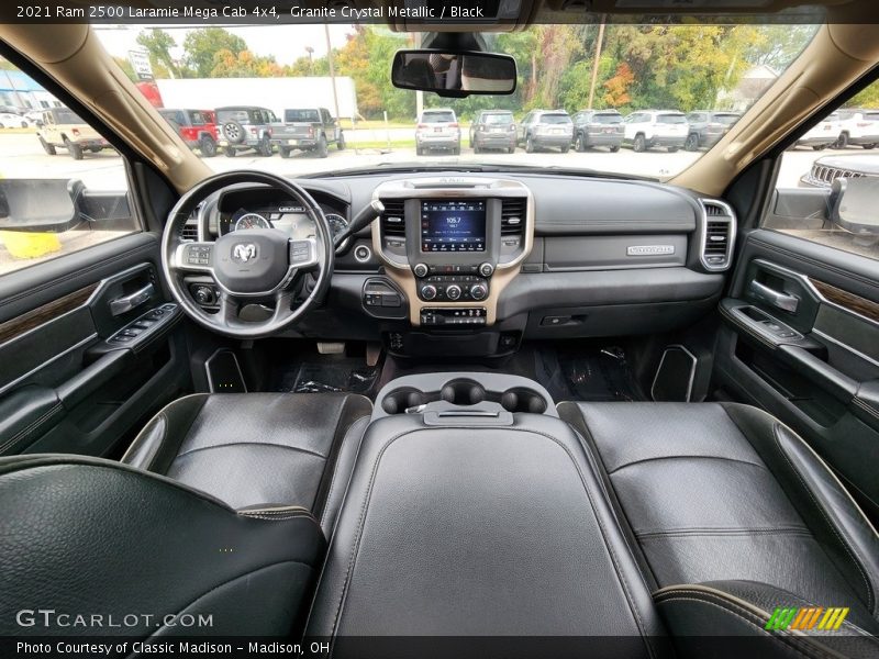  2021 2500 Laramie Mega Cab 4x4 Black Interior