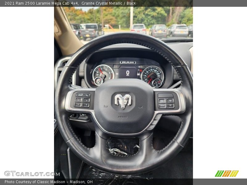  2021 2500 Laramie Mega Cab 4x4 Steering Wheel