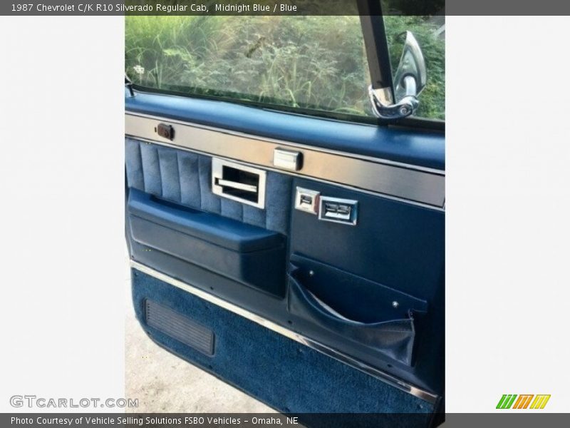 Midnight Blue / Blue 1987 Chevrolet C/K R10 Silverado Regular Cab