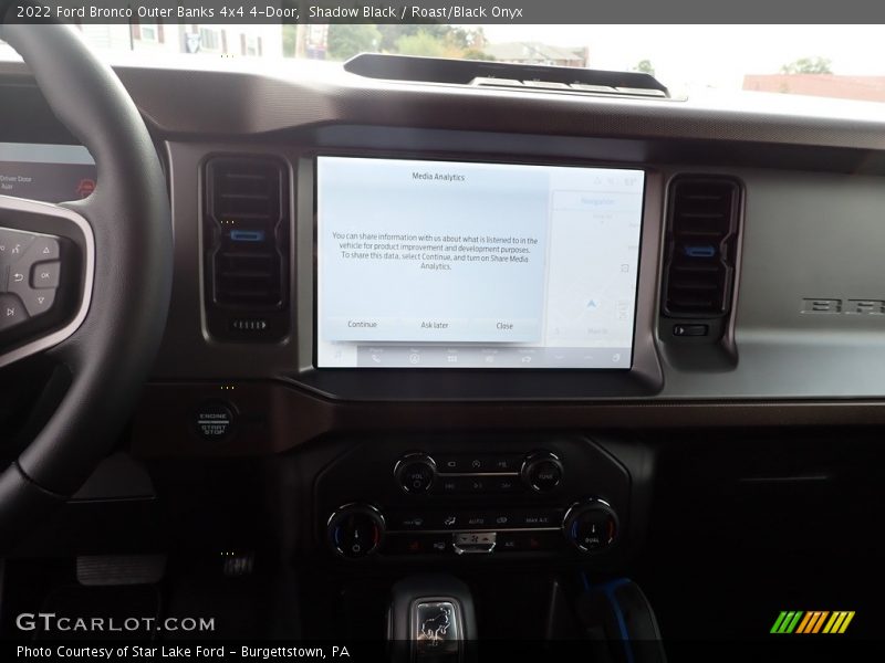Shadow Black / Roast/Black Onyx 2022 Ford Bronco Outer Banks 4x4 4-Door