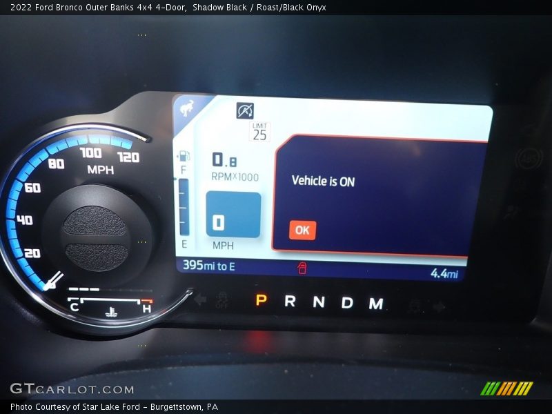 Shadow Black / Roast/Black Onyx 2022 Ford Bronco Outer Banks 4x4 4-Door