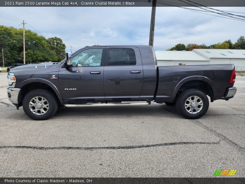  2021 2500 Laramie Mega Cab 4x4 Granite Crystal Metallic