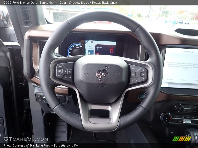  2022 Bronco Outer Banks 4x4 4-Door Steering Wheel