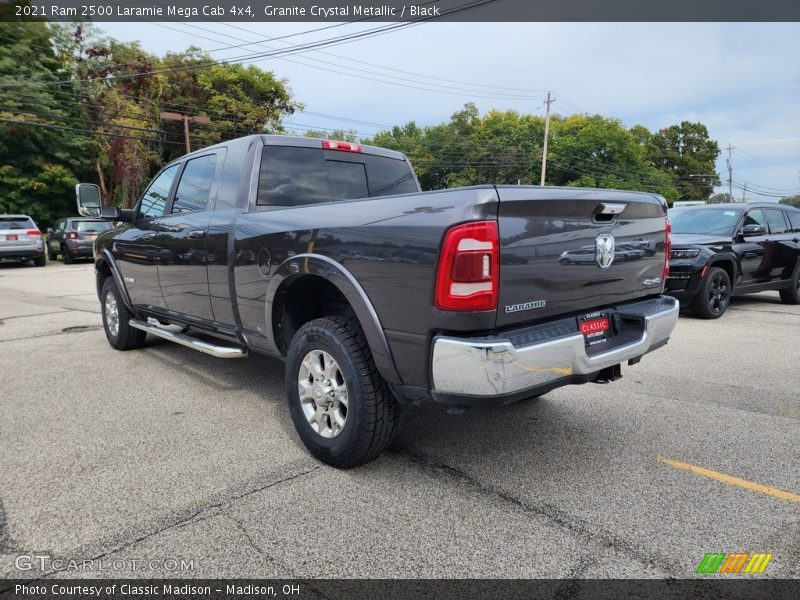 Granite Crystal Metallic / Black 2021 Ram 2500 Laramie Mega Cab 4x4