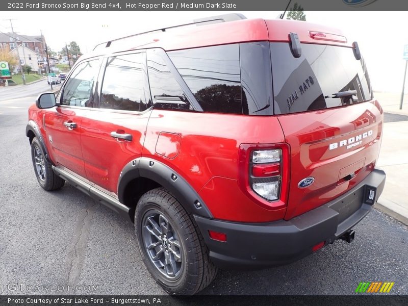 Hot Pepper Red / Medium Dark Slate 2022 Ford Bronco Sport Big Bend 4x4