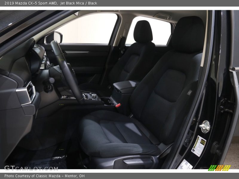 Jet Black Mica / Black 2019 Mazda CX-5 Sport AWD