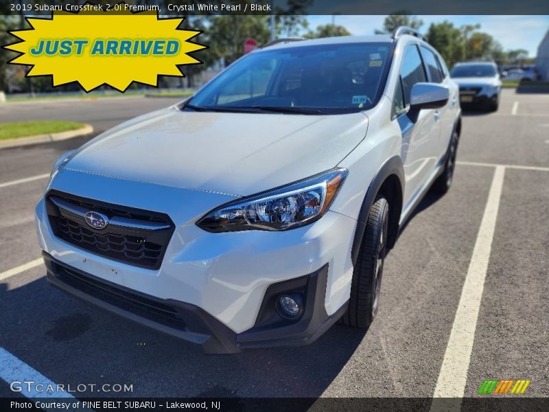 Crystal White Pearl / Black 2019 Subaru Crosstrek 2.0i Premium