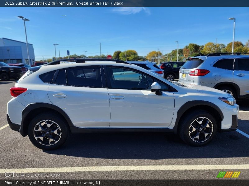 Crystal White Pearl / Black 2019 Subaru Crosstrek 2.0i Premium