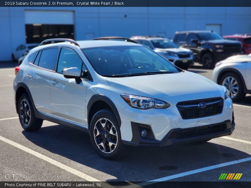 Crystal White Pearl / Black 2019 Subaru Crosstrek 2.0i Premium