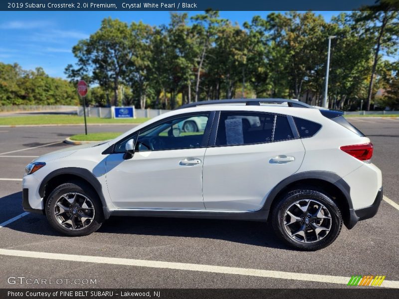 Crystal White Pearl / Black 2019 Subaru Crosstrek 2.0i Premium
