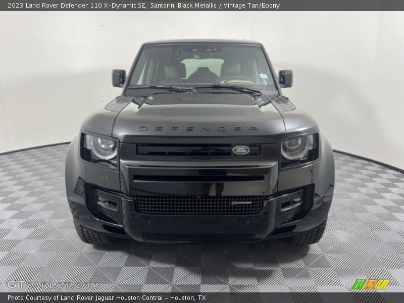 Santorini Black Metallic / Vintage Tan/Ebony 2023 Land Rover Defender 110 X-Dynamic SE