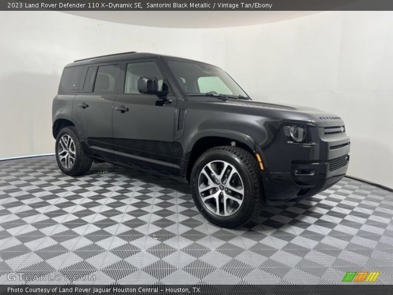 Santorini Black Metallic / Vintage Tan/Ebony 2023 Land Rover Defender 110 X-Dynamic SE