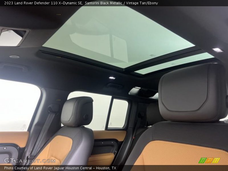 Santorini Black Metallic / Vintage Tan/Ebony 2023 Land Rover Defender 110 X-Dynamic SE