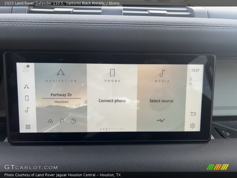 Santorini Black Metallic / Ebony 2023 Land Rover Defender 110 S