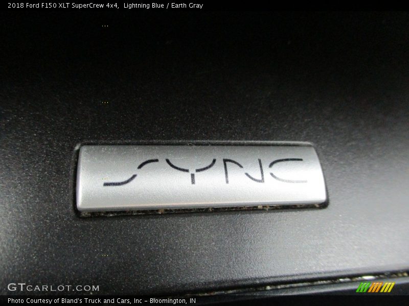 Lightning Blue / Earth Gray 2018 Ford F150 XLT SuperCrew 4x4