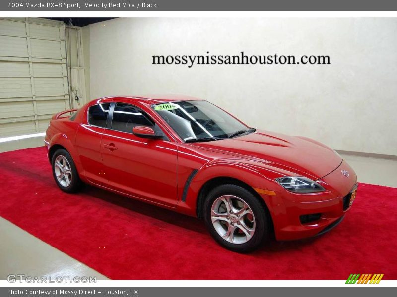 Velocity Red Mica / Black 2004 Mazda RX-8 Sport