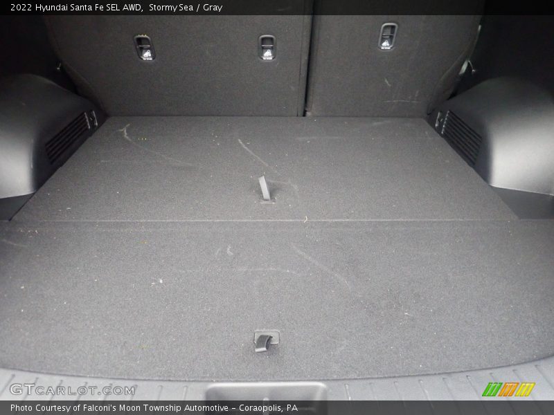 Stormy Sea / Gray 2022 Hyundai Santa Fe SEL AWD