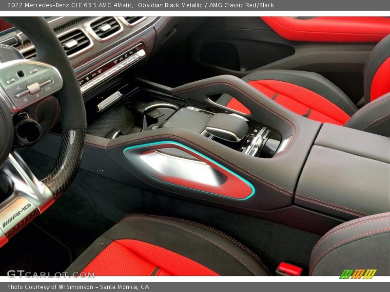 Obsidian Black Metallic / AMG Classic Red/Black 2022 Mercedes-Benz GLE 63 S AMG 4Matic