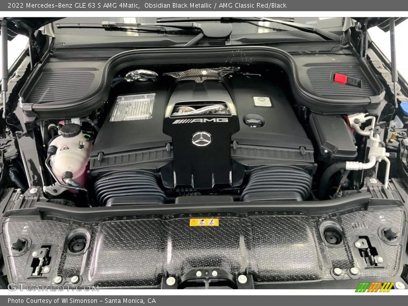  2022 GLE 63 S AMG 4Matic Engine - 4.0 Liter DI biturbo DOHC 32-Valve VVT V8