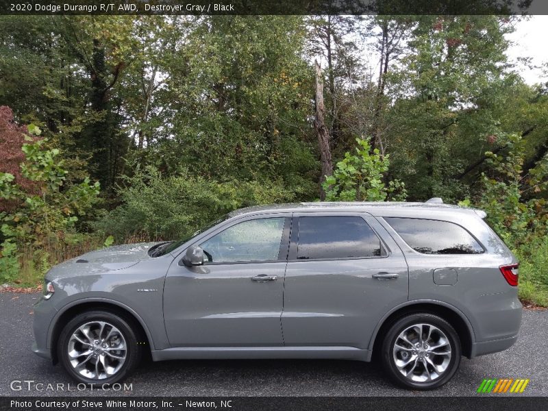Destroyer Gray / Black 2020 Dodge Durango R/T AWD
