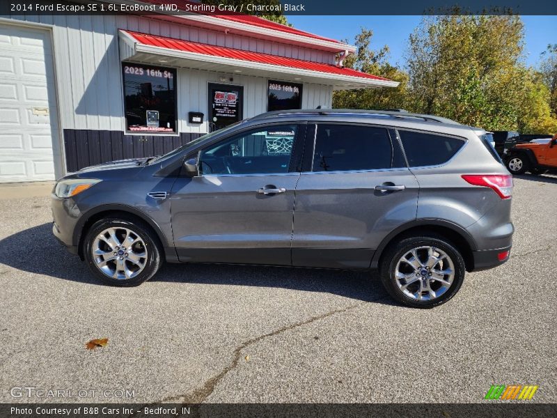 Sterling Gray / Charcoal Black 2014 Ford Escape SE 1.6L EcoBoost 4WD