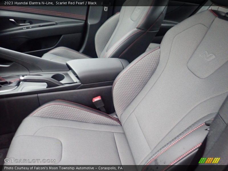 Front Seat of 2023 Elantra N-Line
