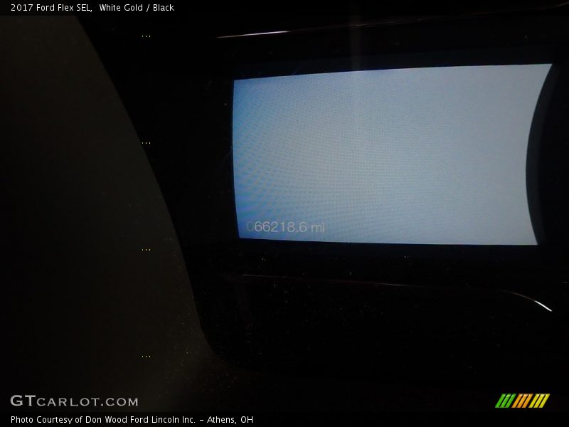 White Gold / Black 2017 Ford Flex SEL