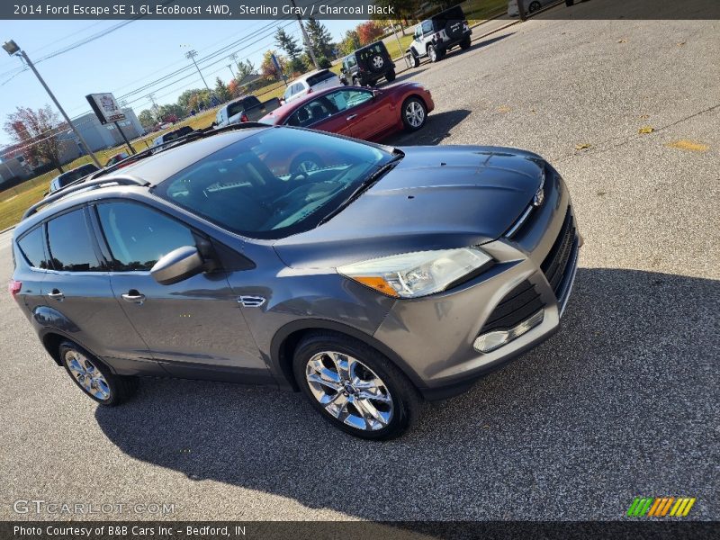 Sterling Gray / Charcoal Black 2014 Ford Escape SE 1.6L EcoBoost 4WD