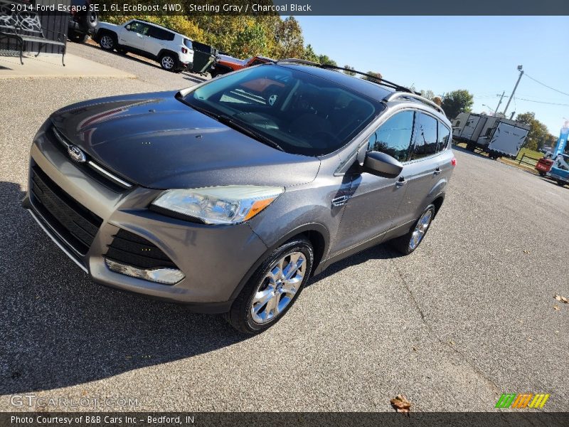 Sterling Gray / Charcoal Black 2014 Ford Escape SE 1.6L EcoBoost 4WD